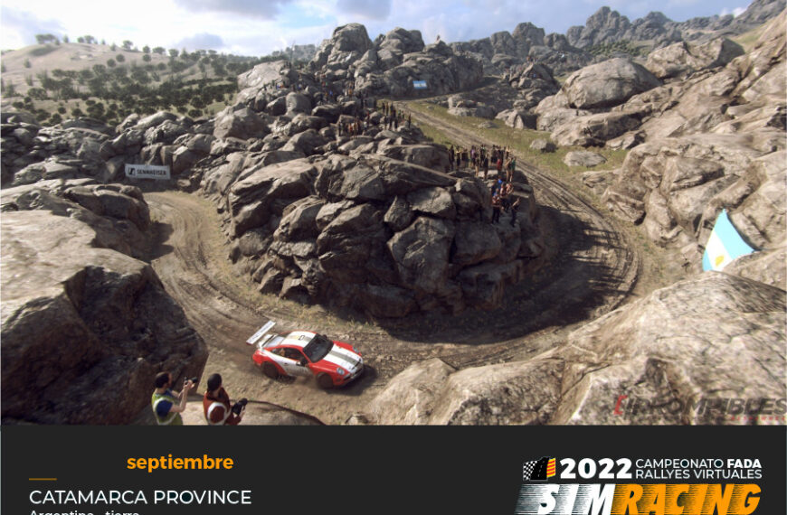 Arranca la novena prueba del Campeonato SIMRACING FADA con el Rally de Argentina
