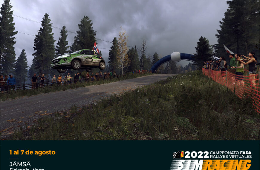 El Campeonato SIMRACING FADA de Rallyes Virtuales llega a su ecuador con la prueba de Finlandia.
