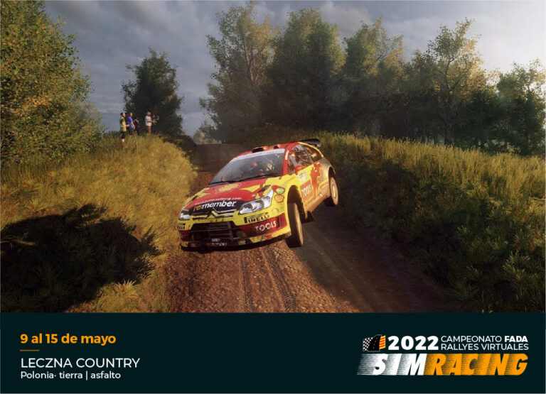 Arranca la tercera prueba del Campeonato SIMRACING FADA de Rallyes Virtuales, el Rally de Polonia.