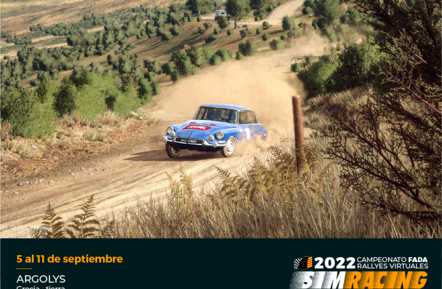 Vuelve el Campeonato SIMRACING FADA con el Rally de Grecia.