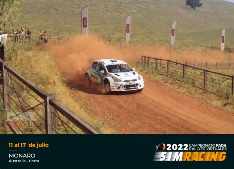 Arranca el rally de Australia del Campeonato SIMRACING FADA de Rallyes Virtuales