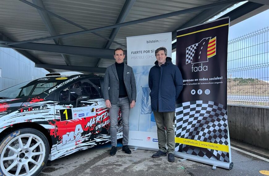 Bilstein Group se presenta como patrocinador del Campeonato de Aragón de Rallyes