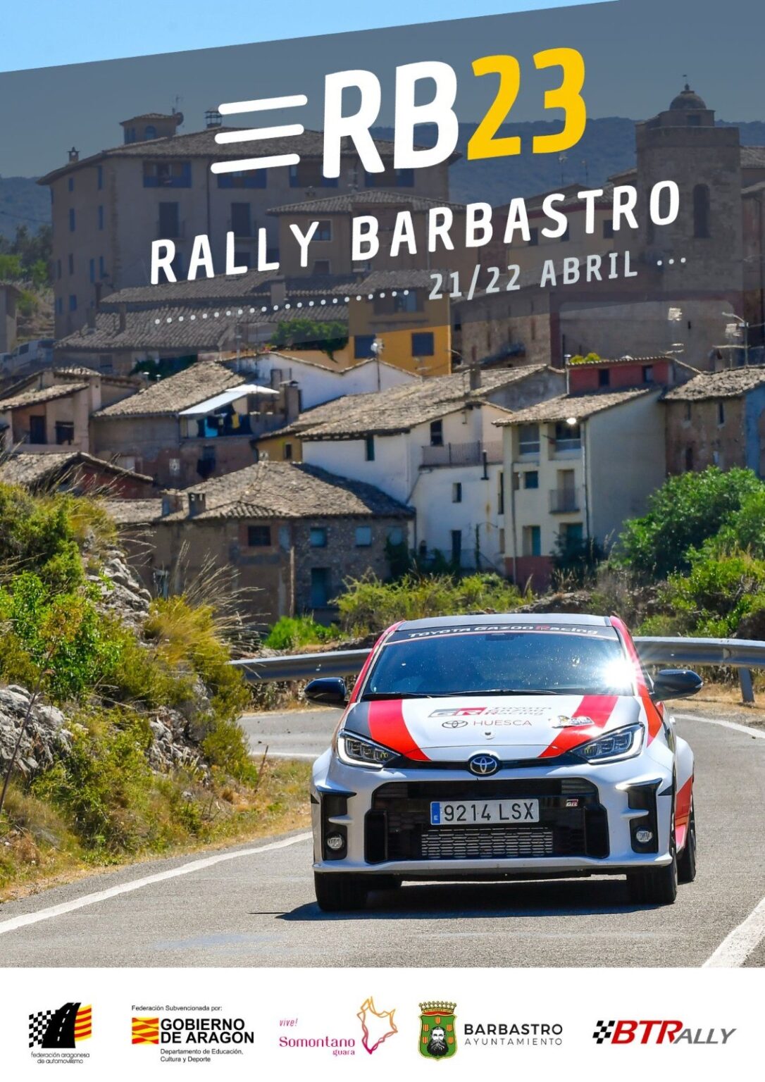 Campeonatos Regionales 2023: Información y novedades - Página 3 Cartel-VI-Rally-de-Barbastro-1086x1536