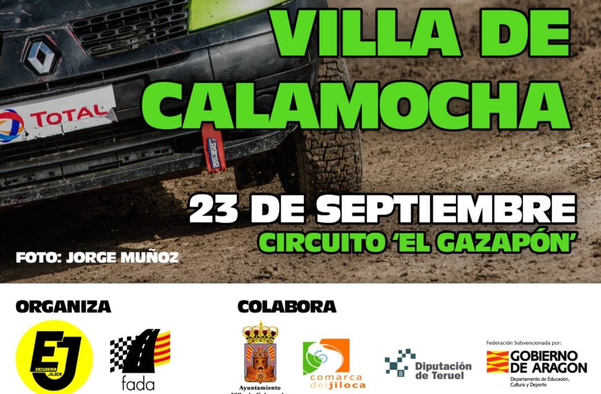 23 pilotos tomarán parte en el XXVI Autocross Villa de Calamocha