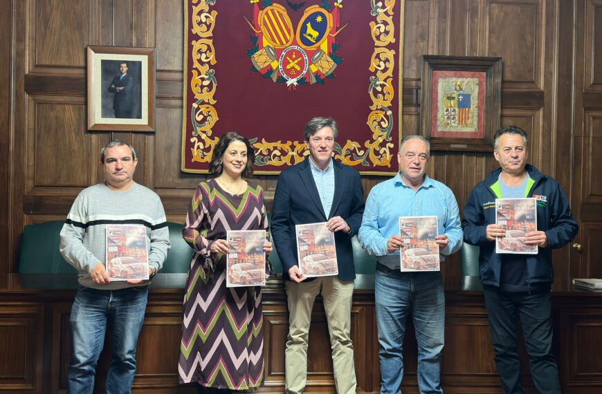 Presentado el VI Rally de Teruel – Ciudad Mudéjar 2024