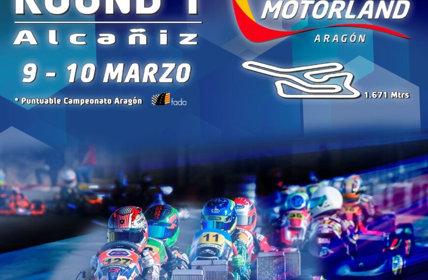 Este fin de semana arranca el Campeonato Aragón de Karting en MotorLand
