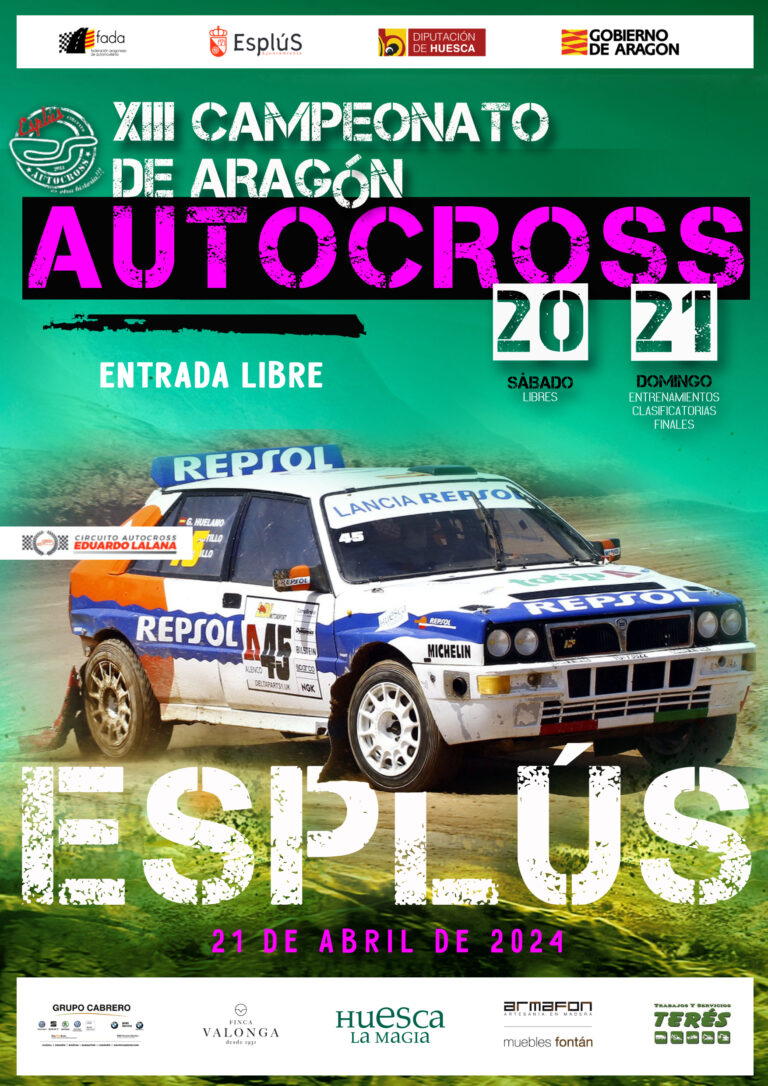 El XIII Autocross de Esplús cuenta con 49 inscritos en el primer cierre