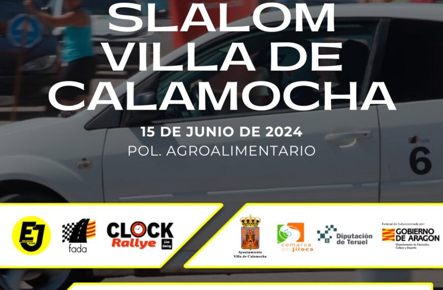 39 pilotos participarán el sábado en el VI Slalom Villa de Calamocha