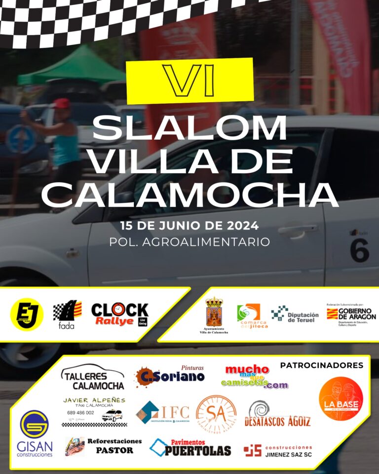 El VI Slalom Villa de Calamocha cierra el primer plazo de inscripción con 38 pilotos