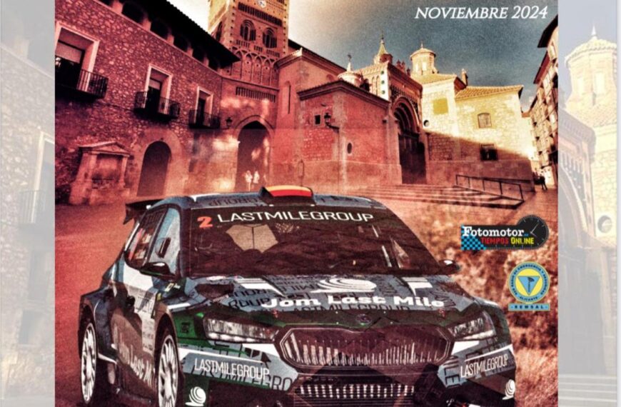 Disponibles las inscripciones al VII Rally Mudéjar Ciudad de Teruel a disputar el sábado 30 de noviembre