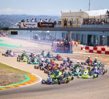 El Karting hace vibrar a los aficionados en MotorLand con un fin de semana muy activo.