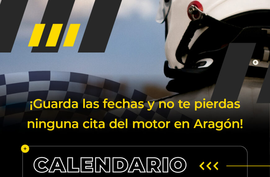 Presentado el pre-calendario de pruebas de los Campeonatos de Aragón de Automovilismo 2025