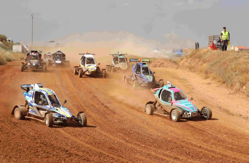 Buen papel de los pilotos aragoneses en el XVIII Autocross Monreal del Campo