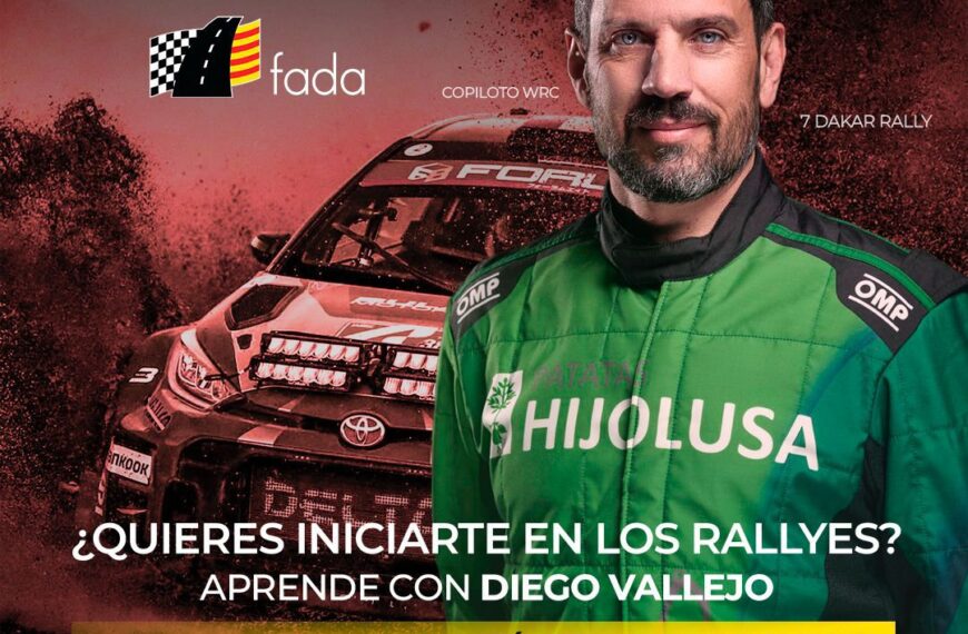 Convocado un curso de copilotos de Rally FADA con Diego Vallejo el 24 de enero en Mobility City
