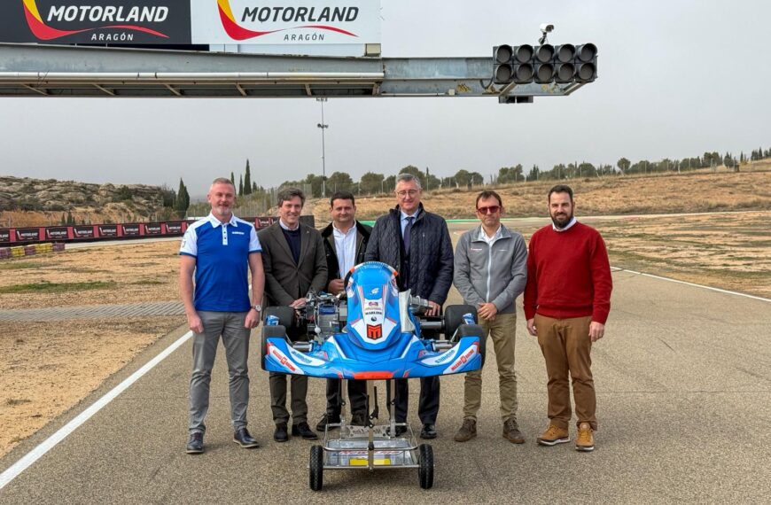 FADA y el Gobierno de Aragón presentan la Aragón Karting Academy.
