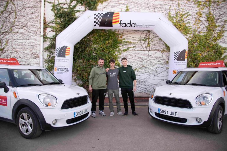 FADA designa a 3 nuevos pilotos becados para competir en el Campeonato Aragón de Slalom