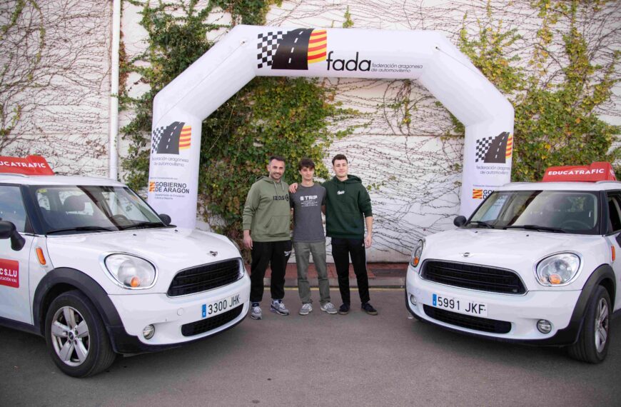 FADA designa a 3 nuevos pilotos becados para competir en el Campeonato Aragón de Slalom