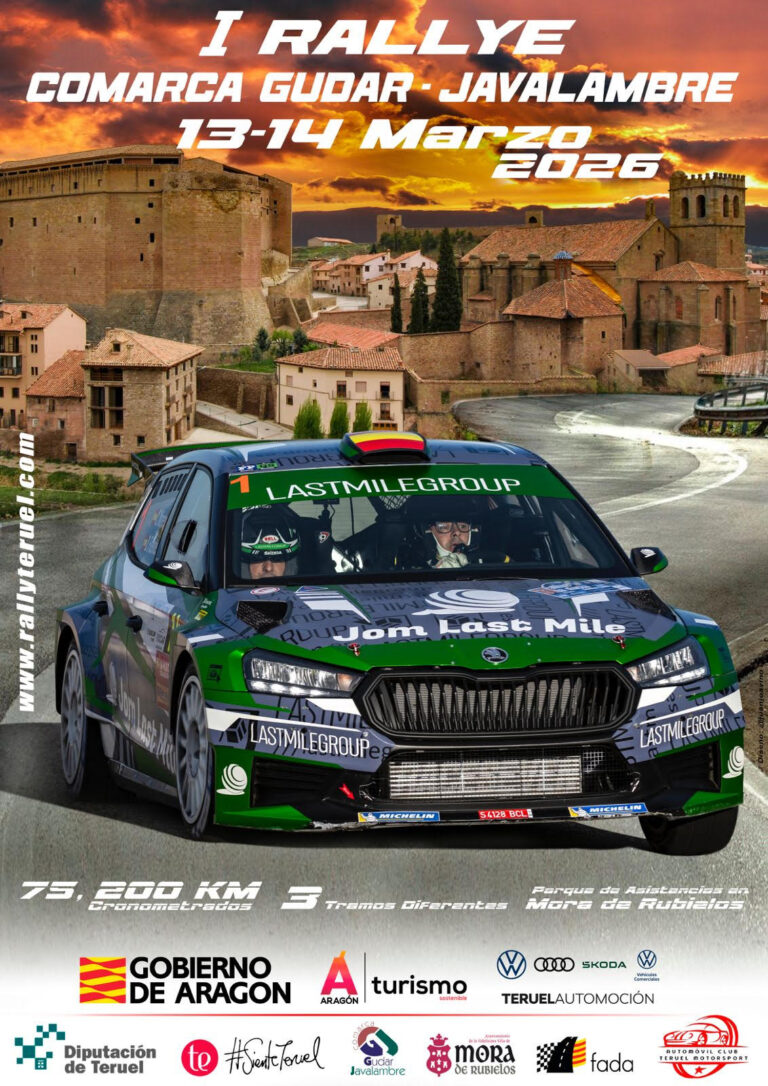 El I Rallye Comarca Gúdar – Javalambre abre la temporada automovilística en Aragón