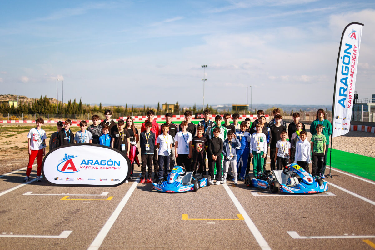 Seleccionados los 20 componentes de la Aragón Karting Academy 2026