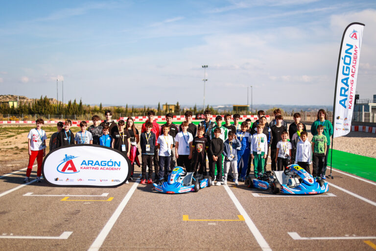 Seleccionados los 20 componentes de la Aragón Karting Academy 2026