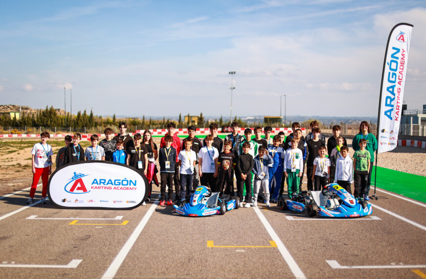 Seleccionados los 20 componentes de la Aragón Karting Academy 2026