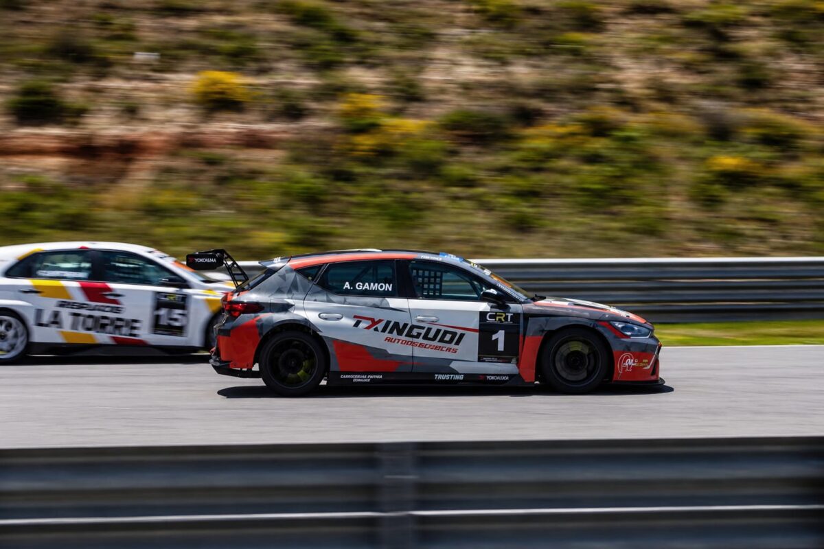 Ánder Gamón el mejor del Campeonato Aragón de Velocidad en Navarra