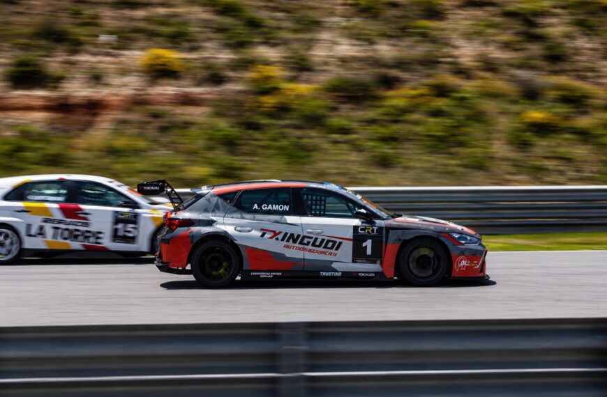 Ánder Gamón el mejor del Campeonato Aragón de Velocidad en Navarra