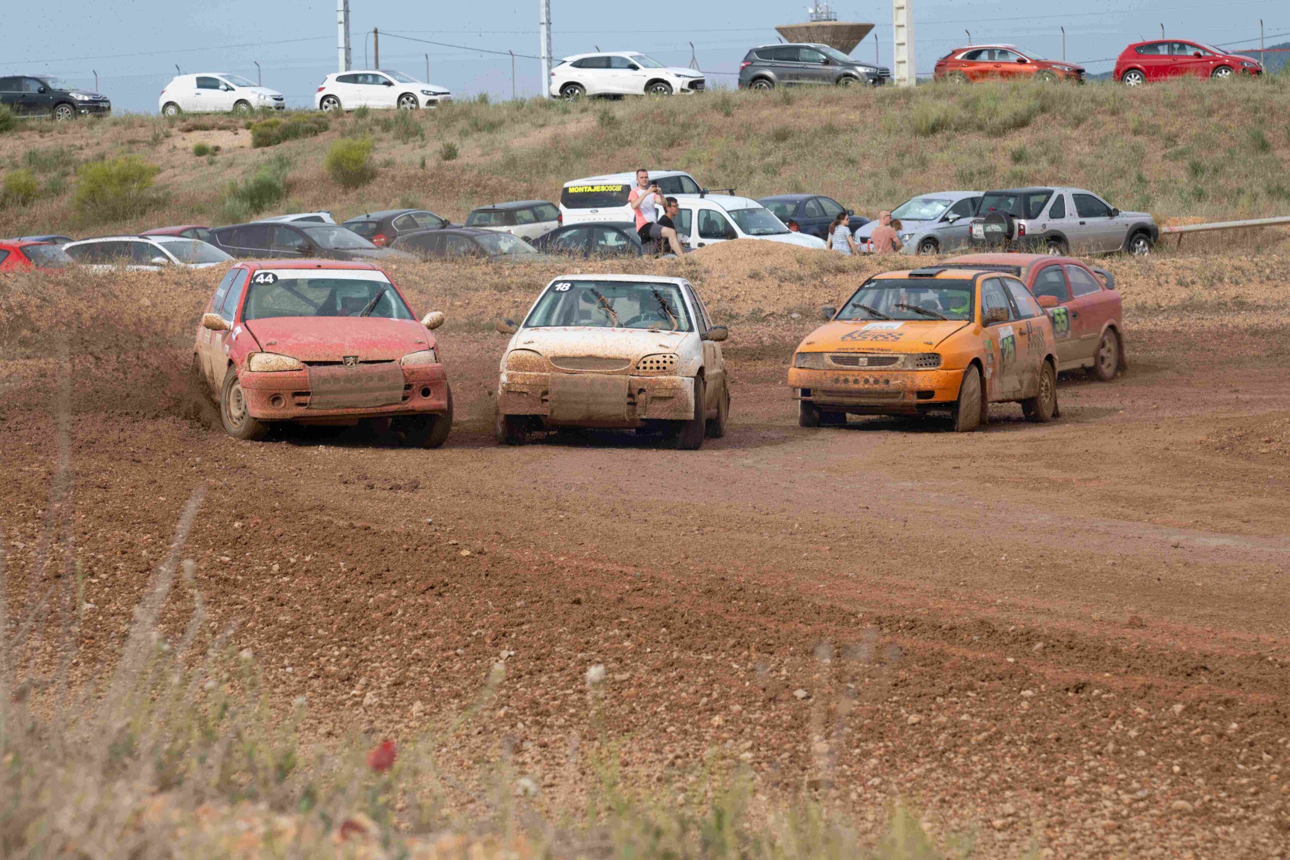 Monreal del Campo vivió una interesante jornada de Autocross